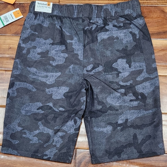🆕️ Timberland Stretch Swim Trunks Camo/Castletock - Picture 5 of 8